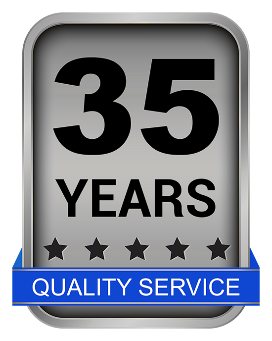 35 years of quality services